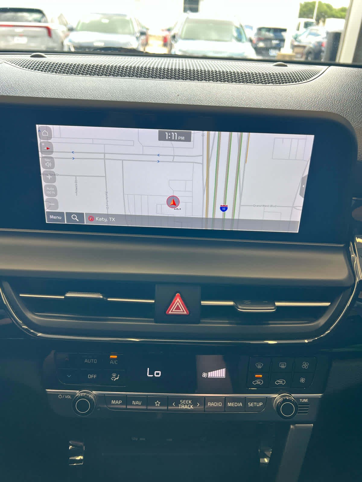 2024 Kia Seltos S Dark Ocean Blue/White Roof at Beck & Masten Kia