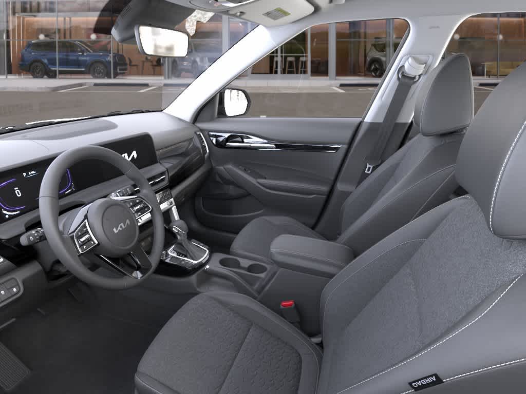 2026 Kia Seltos S Clear White/Black Roof at Beck & Masten Kia