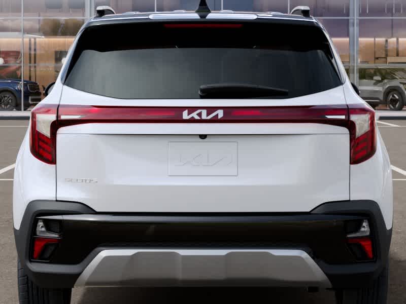 2026 Kia Seltos S Clear White/Black Roof at Beck & Masten Kia