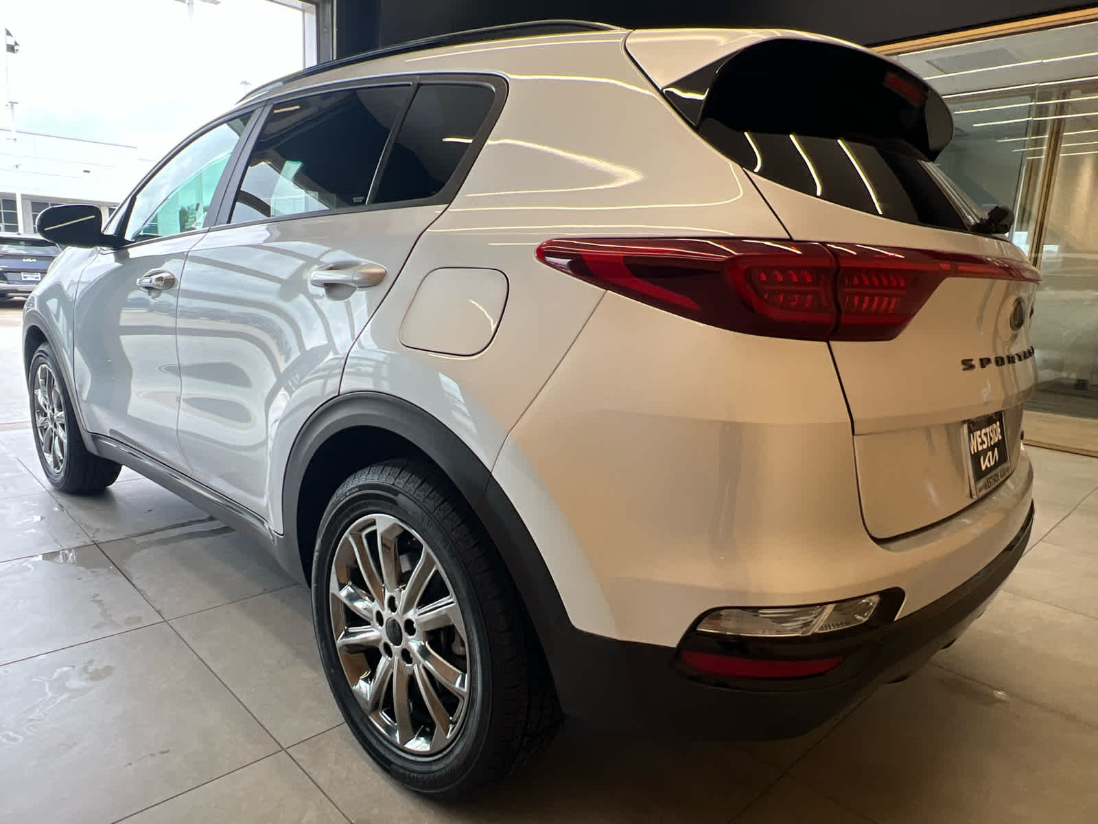 2022 Kia Sportage Nightfall Sparkling Silver at HGreg Houston