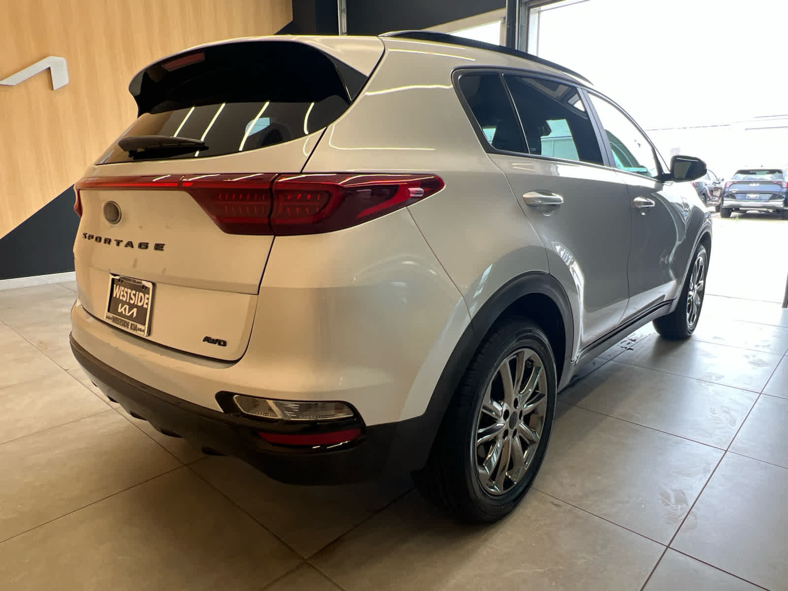 2022 Kia Sportage Nightfall Sparkling Silver at HGreg Houston