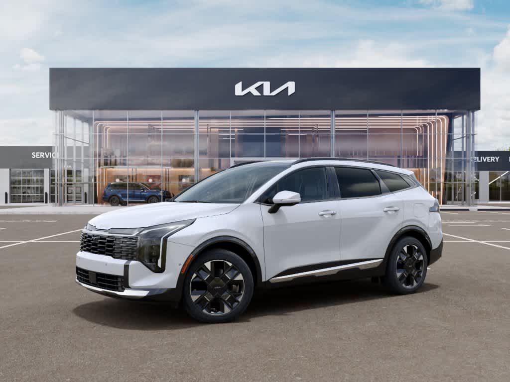 2026 Kia Sportage Hybrid SX-Prestige Snow White Pearl at Westside Kia