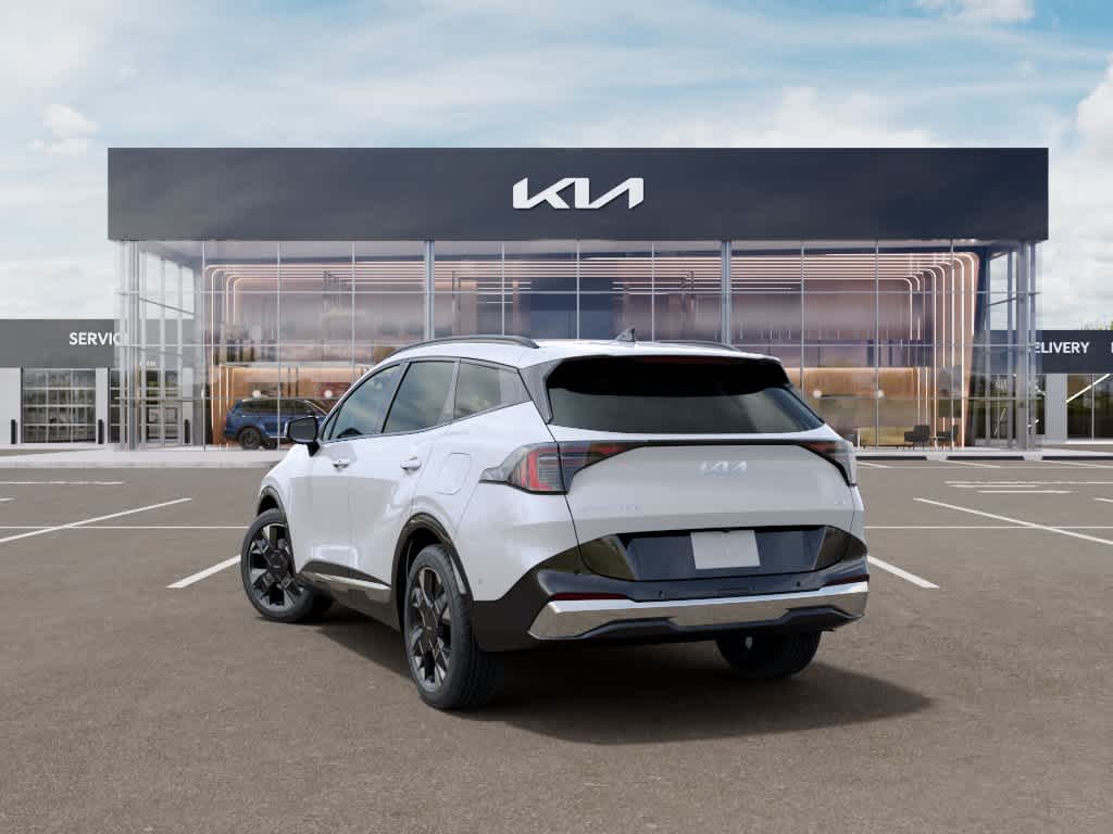 2026 Kia Sportage Hybrid SX-Prestige Snow White Pearl at Westside Kia