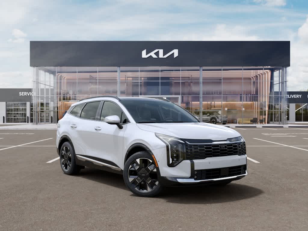 2026 Kia Sportage Hybrid SX-Prestige Snow White Pearl at Westside Kia