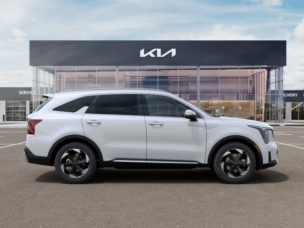 2026 Kia Sorento Hybrid EX Snow White Pearl at Beck & Masten Kia