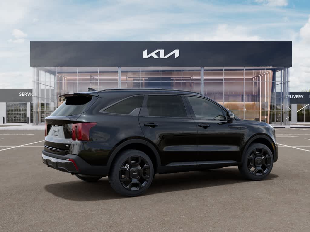 2026 Kia Sorento Hybrid X-Line SX Prestige Aurora Black Pearl at Beck & Masten Kia