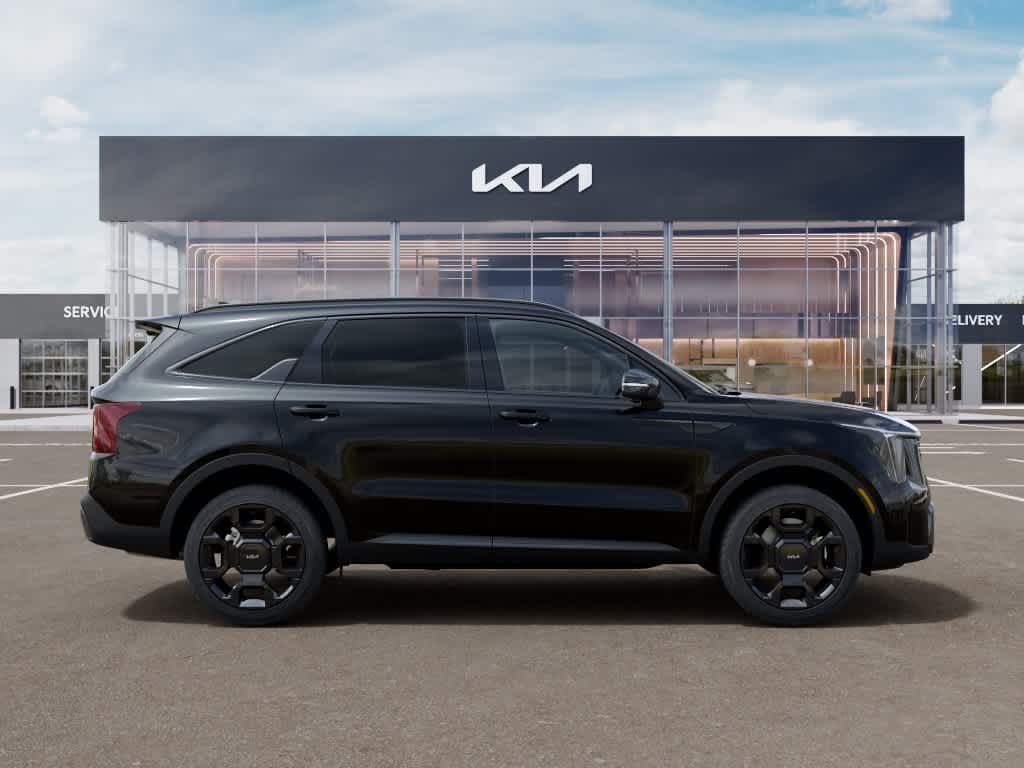 2026 Kia Sorento Hybrid X-Line SX Prestige Aurora Black Pearl at Beck & Masten Kia
