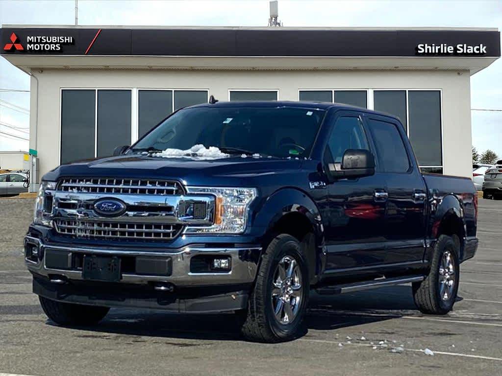 Blue Jeans Metallic 2020 Ford F-150 XLT SuperCrew 4WD Pickup Truck Four-Wheel Drive Automatic