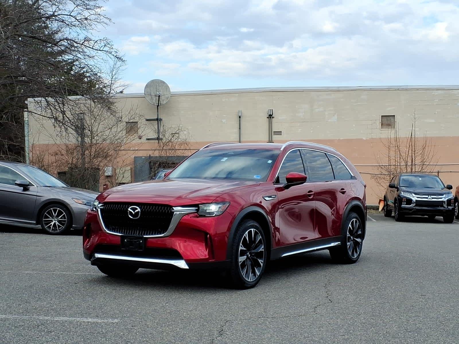 Soul Red Crystal Metallic 2024 Mazda CX-90 PHEV Premium AWD SUV / Crossover All-Wheel Drive 8-Speed Automatic