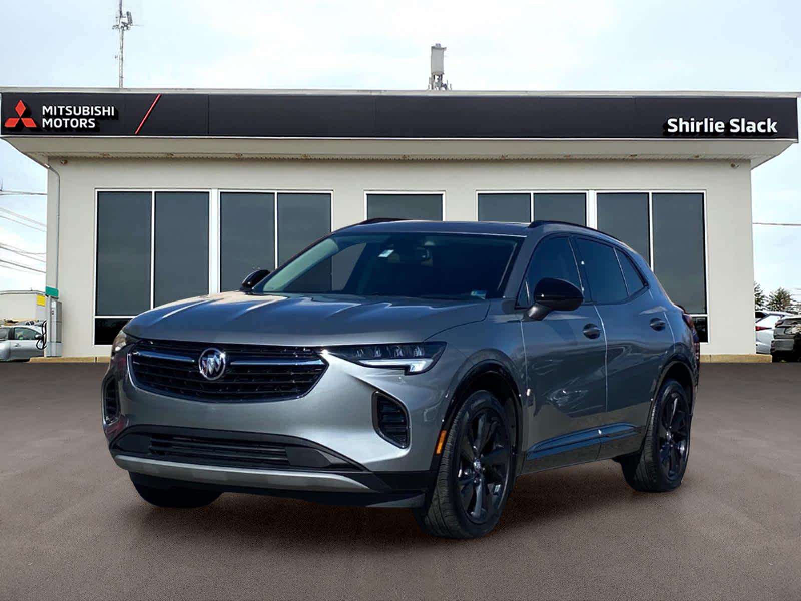 Moonstone Gray Metallic 2023 Buick Envision Essence AWD SUV / Crossover All-Wheel Drive 9-Speed Automatic