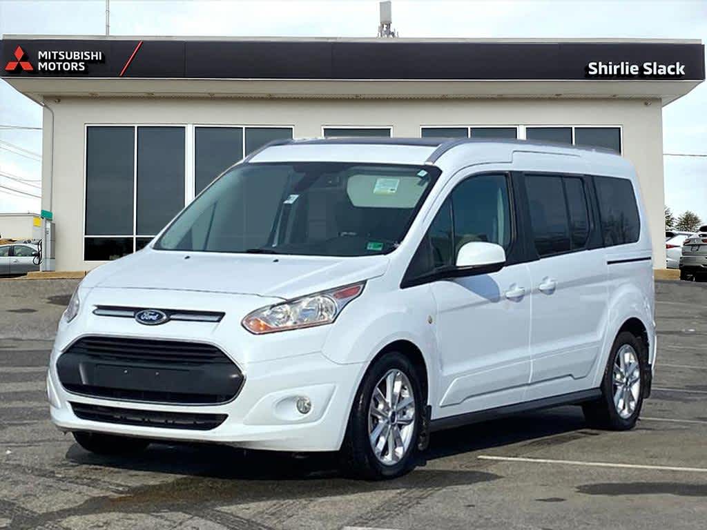 2015 Ford Transit Connect Wagon Titanium LWB FWD with Rear Liftgate Blanco (Frozen White) Van Tracción delantera 6 velocidades Automática