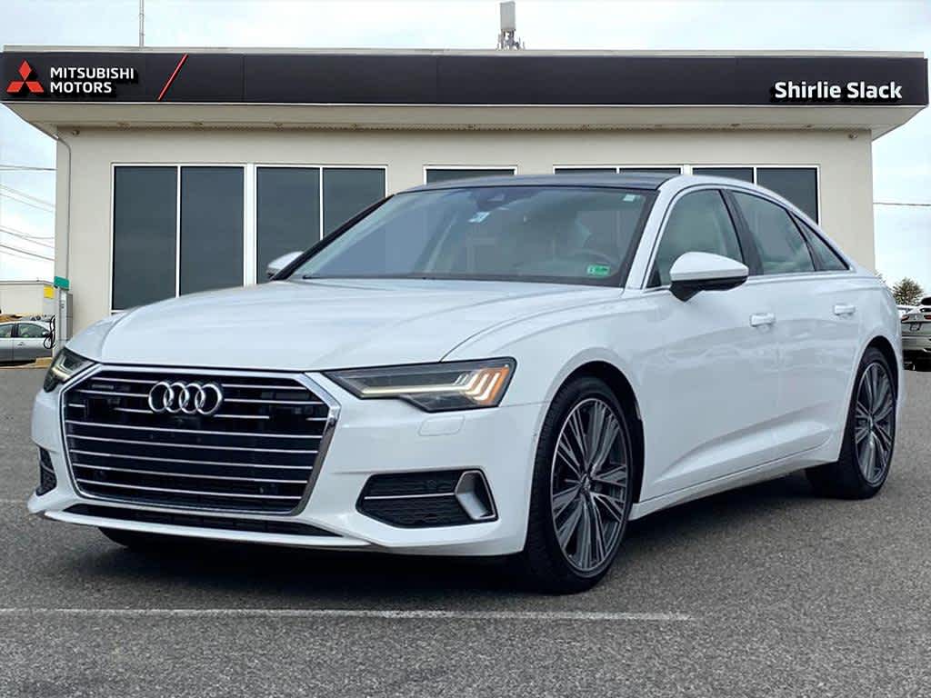 Ibis White 2020 Audi A6 45 TFSI quattro Prestige AWD Sedan All-Wheel Drive 7-Speed Automatic