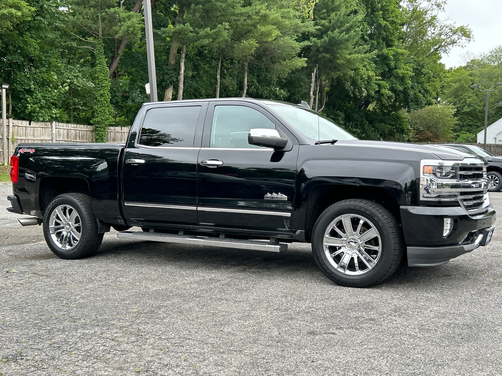 Black 2017 Chevrolet Silverado 1500 Pickup Truck Four-Wheel Drive Automatic