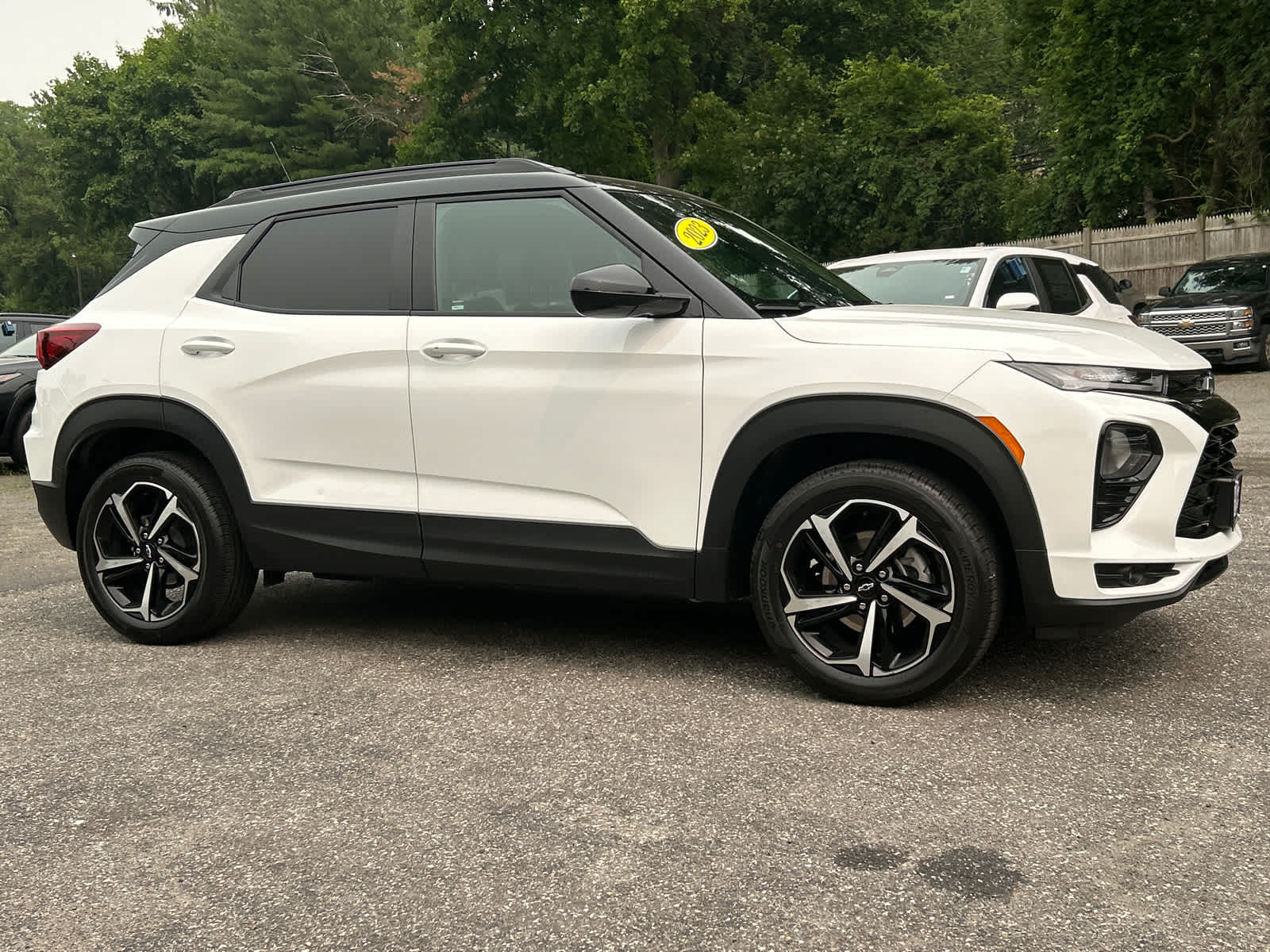 Summit White 2023 Chevrolet Trailblazer SUV / Crossover Four-Wheel Drive Automatic