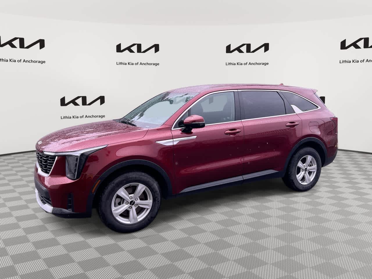 Dawning Red 2025 Kia Sorento SUV / Crossover Front-Wheel Drive 8-Speed Automatic