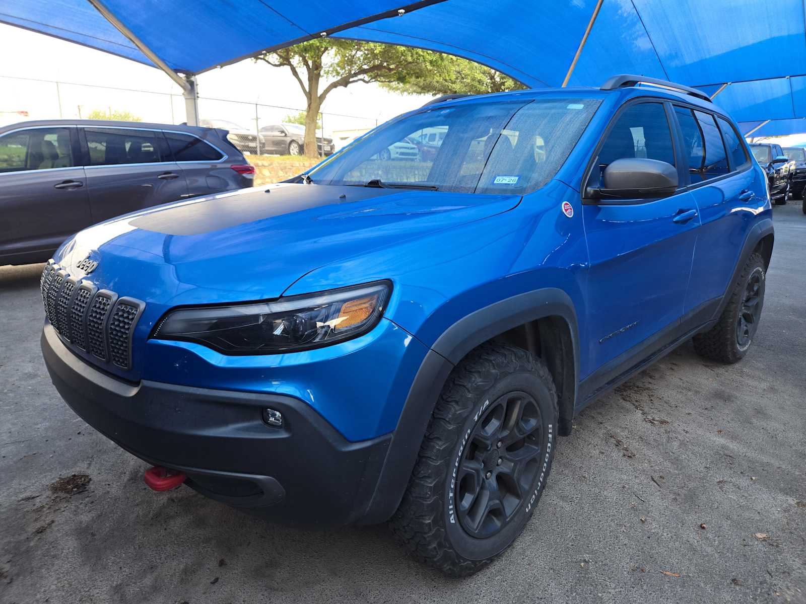 Hydro Blue Pearlcoat 2019 Jeep Cherokee Trailhawk 4WD SUV / Crossover Four-Wheel Drive Automatic
