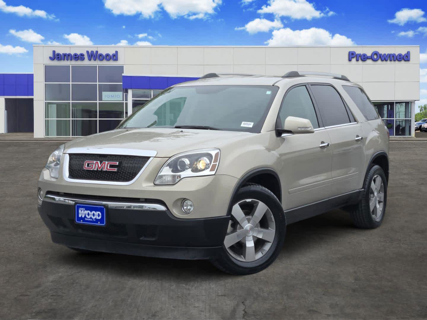 Gold Mist Metallic 2011 GMC Acadia SLT-1 FWD SUV / Crossover Front-Wheel Drive 6-Speed Automatic