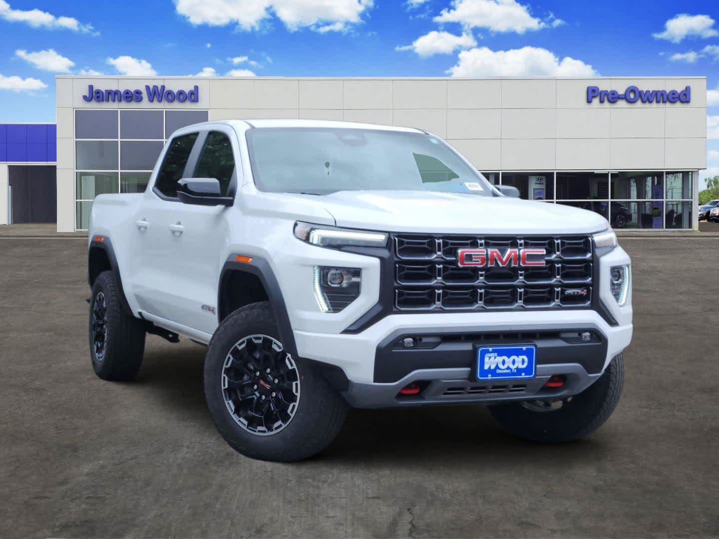 Summit White 2026 GMC Canyon Pickup Truck Four-Wheel Drive 8-Speed Automatic