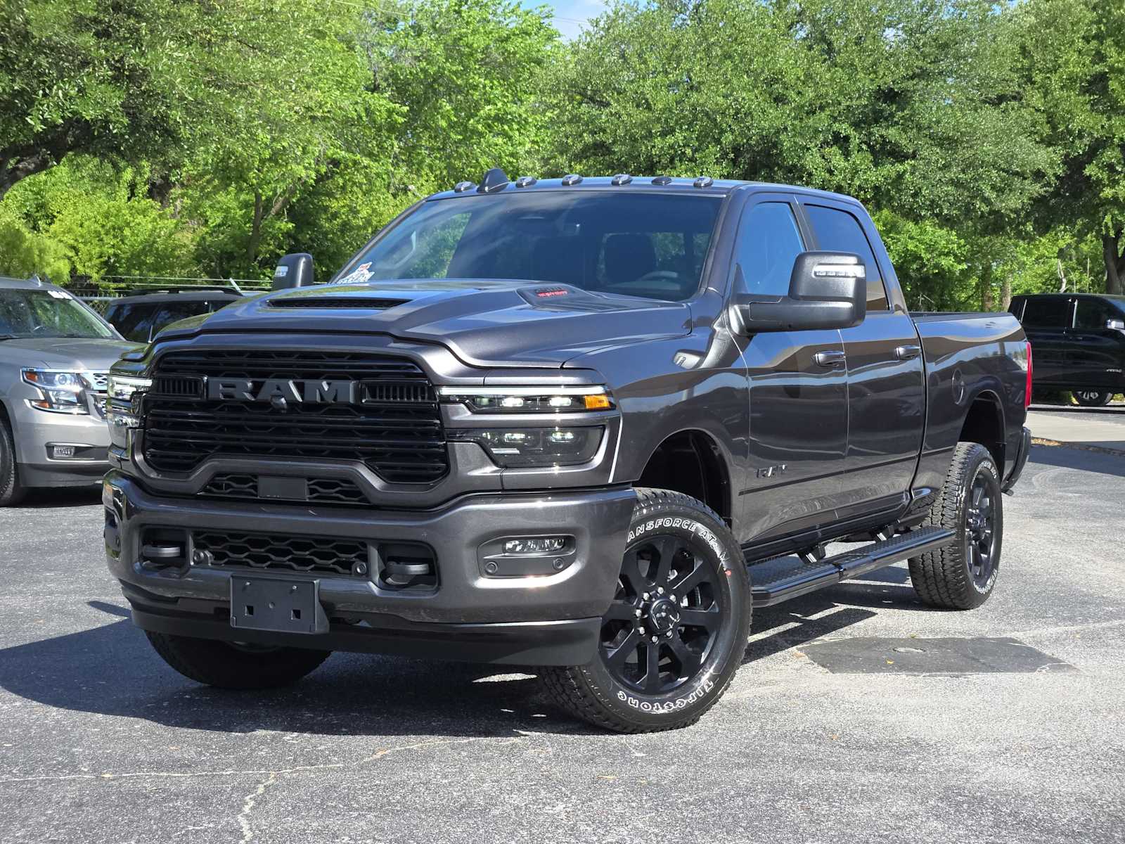 Gray (Granite Crystal Metallic Clearcoat) 2026 RAM 2500 Laramie Crew Cab 4WD Pickup Truck Four-Wheel Drive 8-Speed Automatic