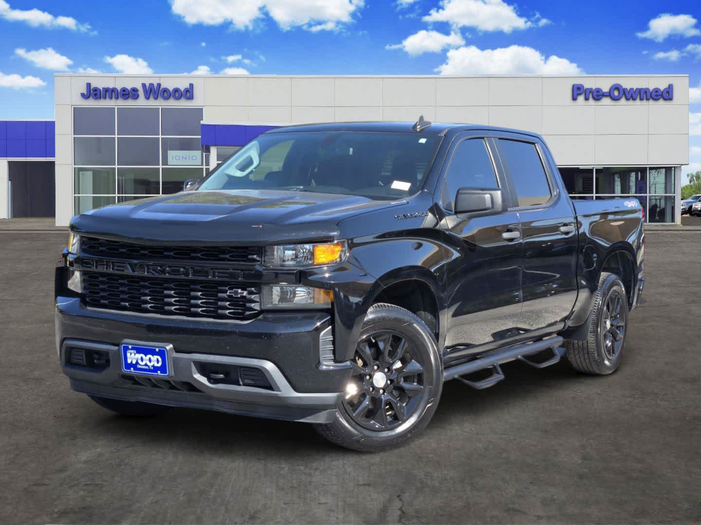 Black 2021 Chevrolet Silverado 1500 Pickup Truck Four-Wheel Drive 8-Speed Automatic
