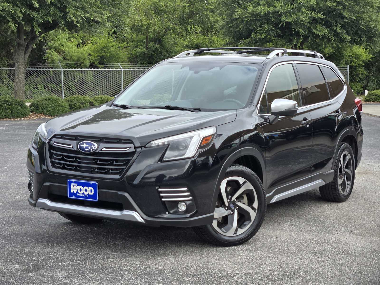 Crystal Black Silica 2022 Subaru Forester SUV / Crossover All-Wheel Drive Continuously Variable Transmission