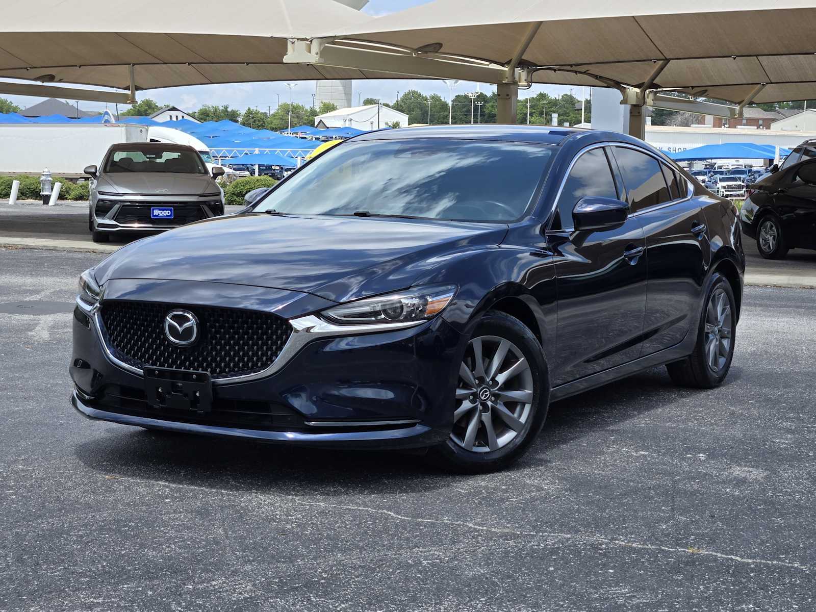 Deep Crystal Blue 2020 Mazda MAZDA6 Sedan Front-Wheel Drive 6-Speed Automatic