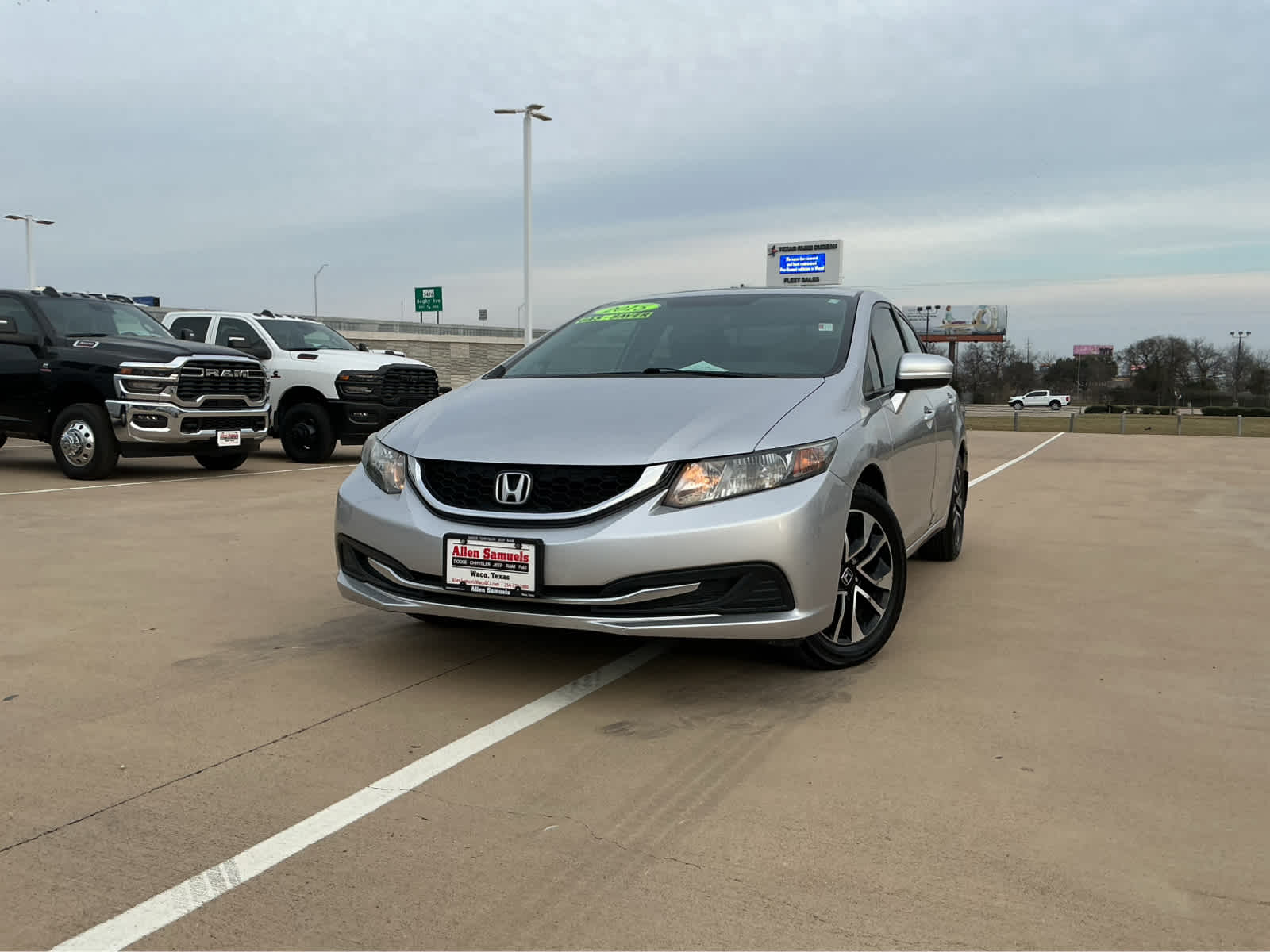 Used Car 2015 Honda Civic  Ex For Sale Under $12,000 In Waco, Texas