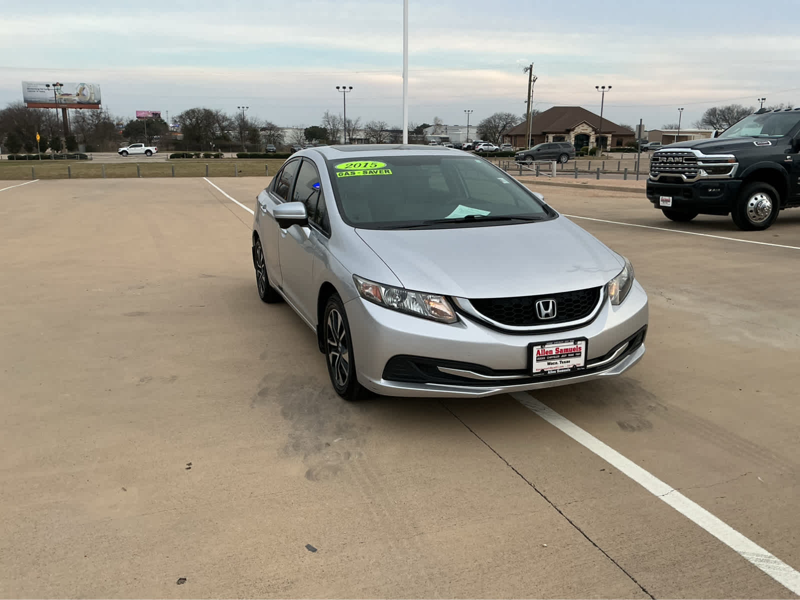Used Car 2015 Honda Civic  Ex For Sale Under $12,000 In Waco, Texas