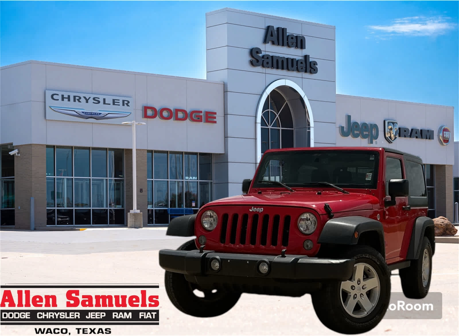 Used Car 2015 Jeep Wrangler  Sport For Sale Under $20,000 In Waco, Texas