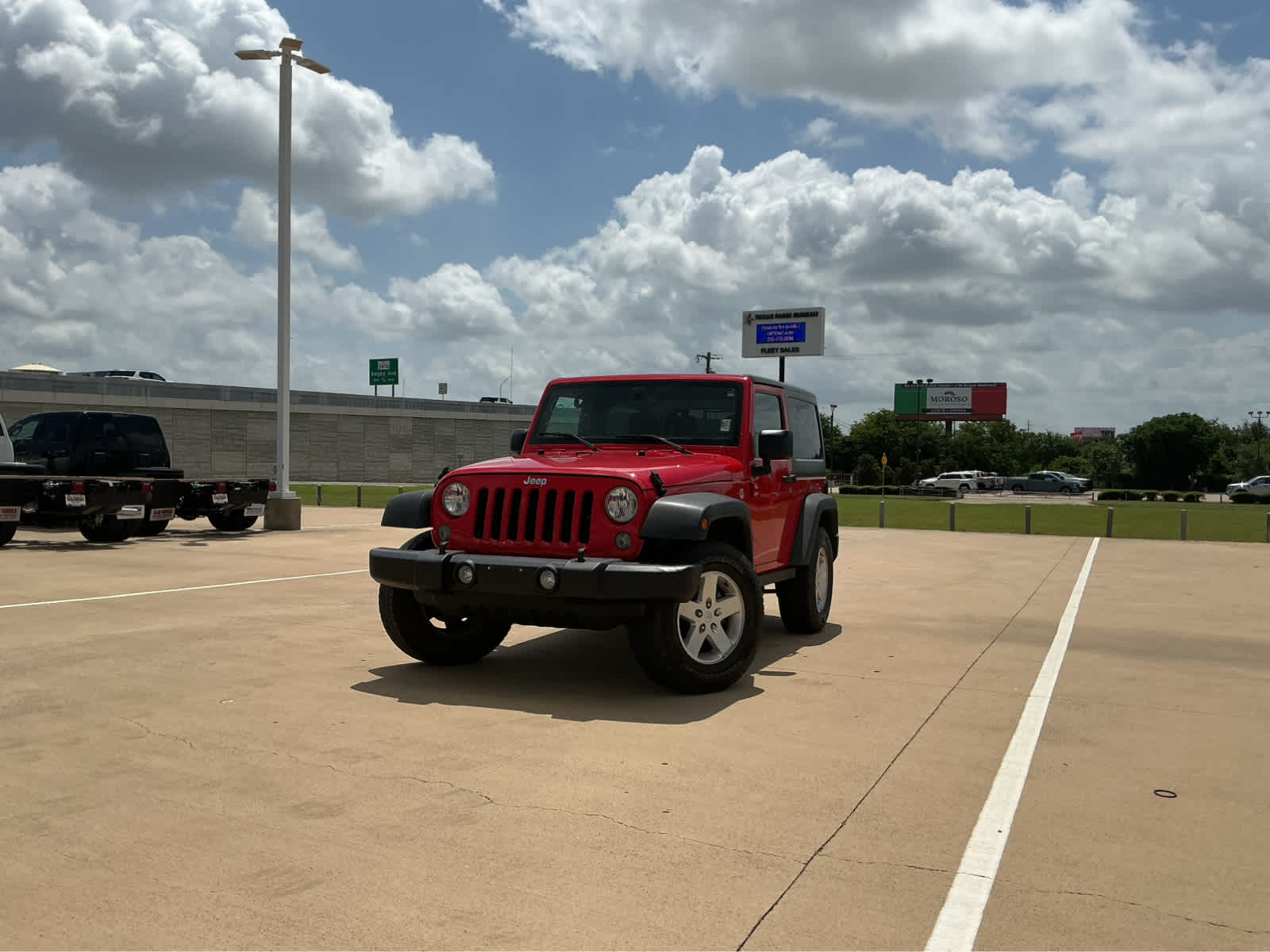 Used Car 2015 Jeep Wrangler  Sport For Sale Under $20,000 In Waco, Texas