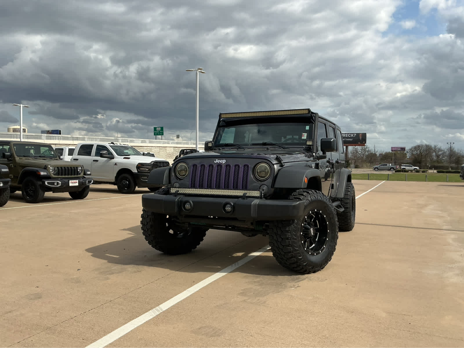 used 2017 Jeep Wrangler Unlimited car, priced at $19,490