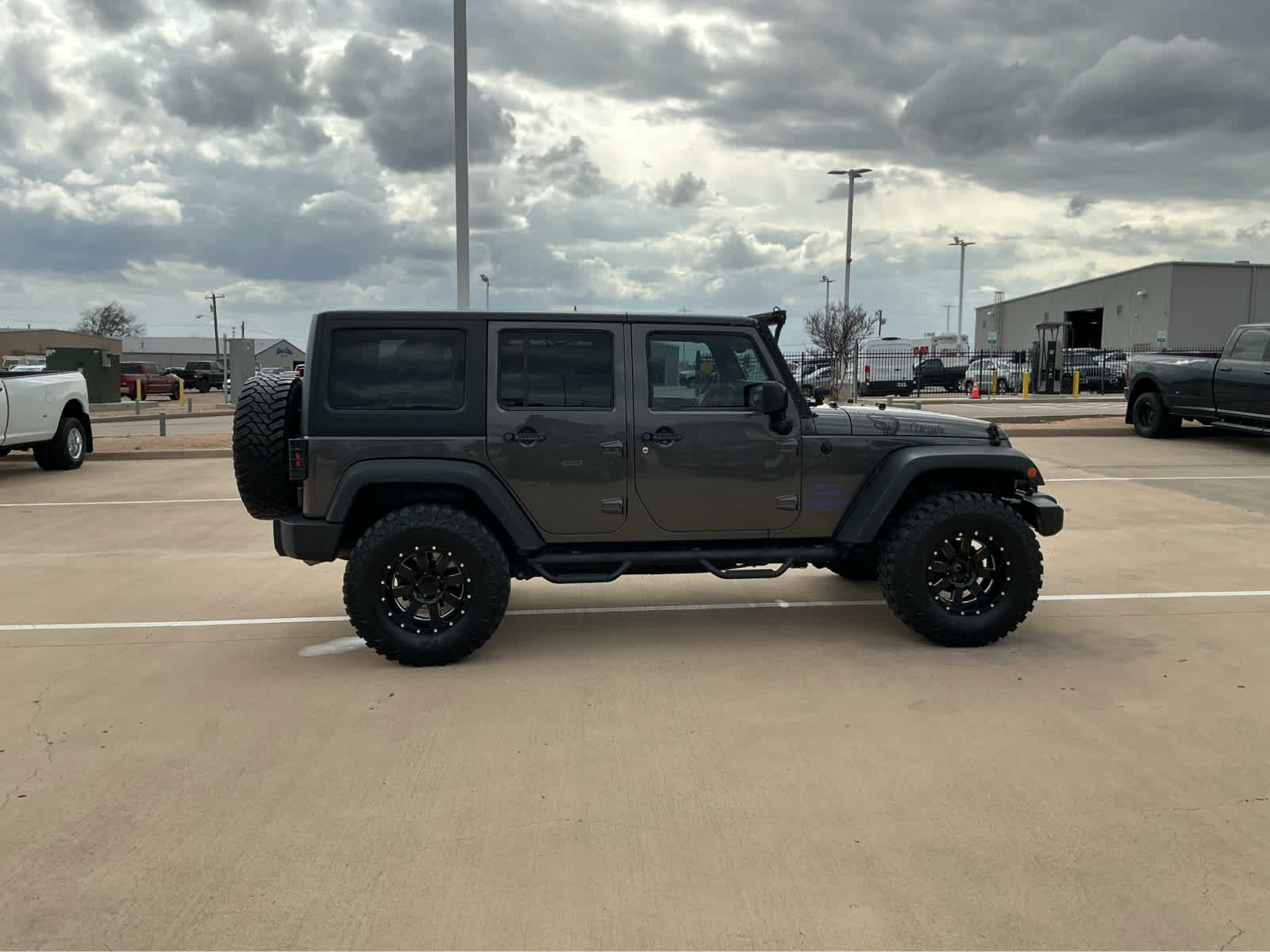 used 2017 Jeep Wrangler Unlimited car, priced at $19,490