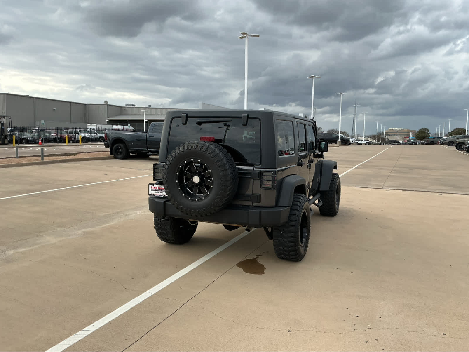 used 2017 Jeep Wrangler Unlimited car, priced at $19,490