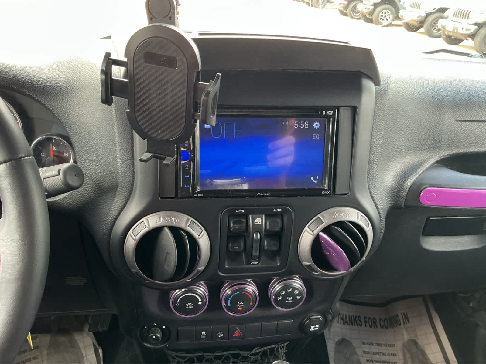 used 2017 Jeep Wrangler Unlimited car, priced at $19,490