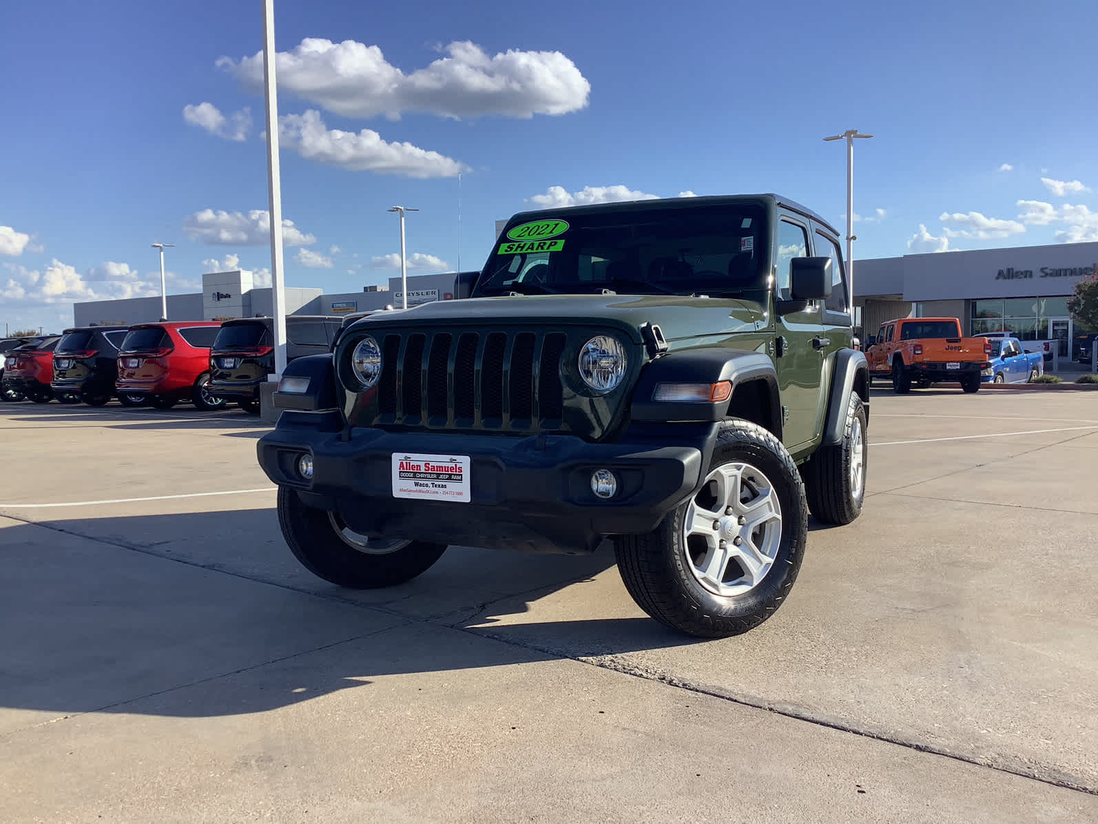 Used Car 2021 Jeep Wrangler  Sport S For Sale In Waco, Texas