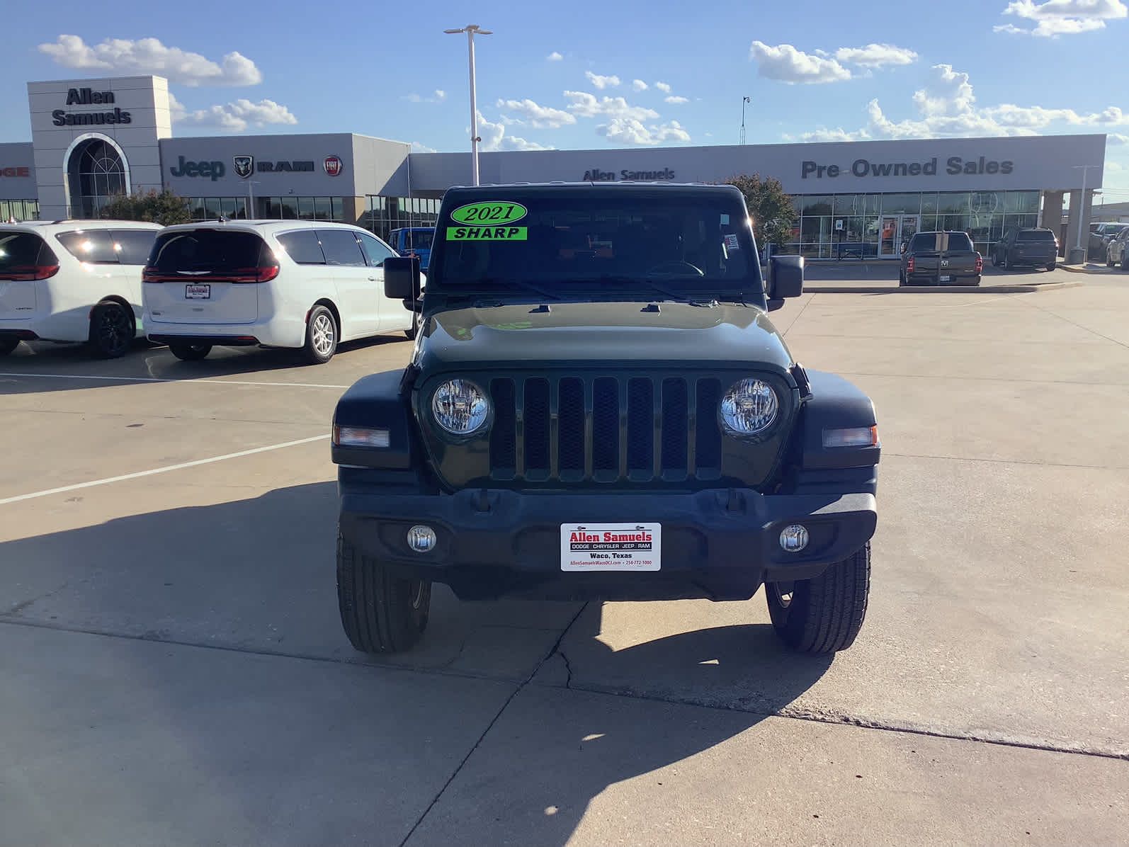 Used Car 2021 Jeep Wrangler  Sport S For Sale In Waco, Texas
