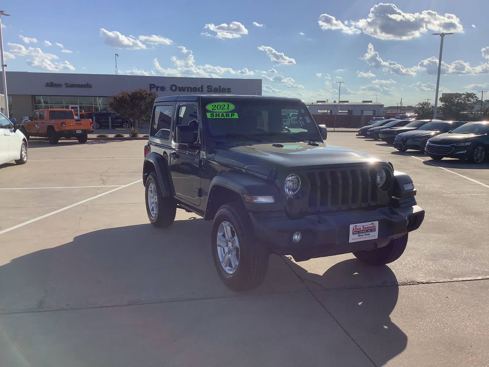 Used Car 2021 Jeep Wrangler  Sport S For Sale In Waco, Texas