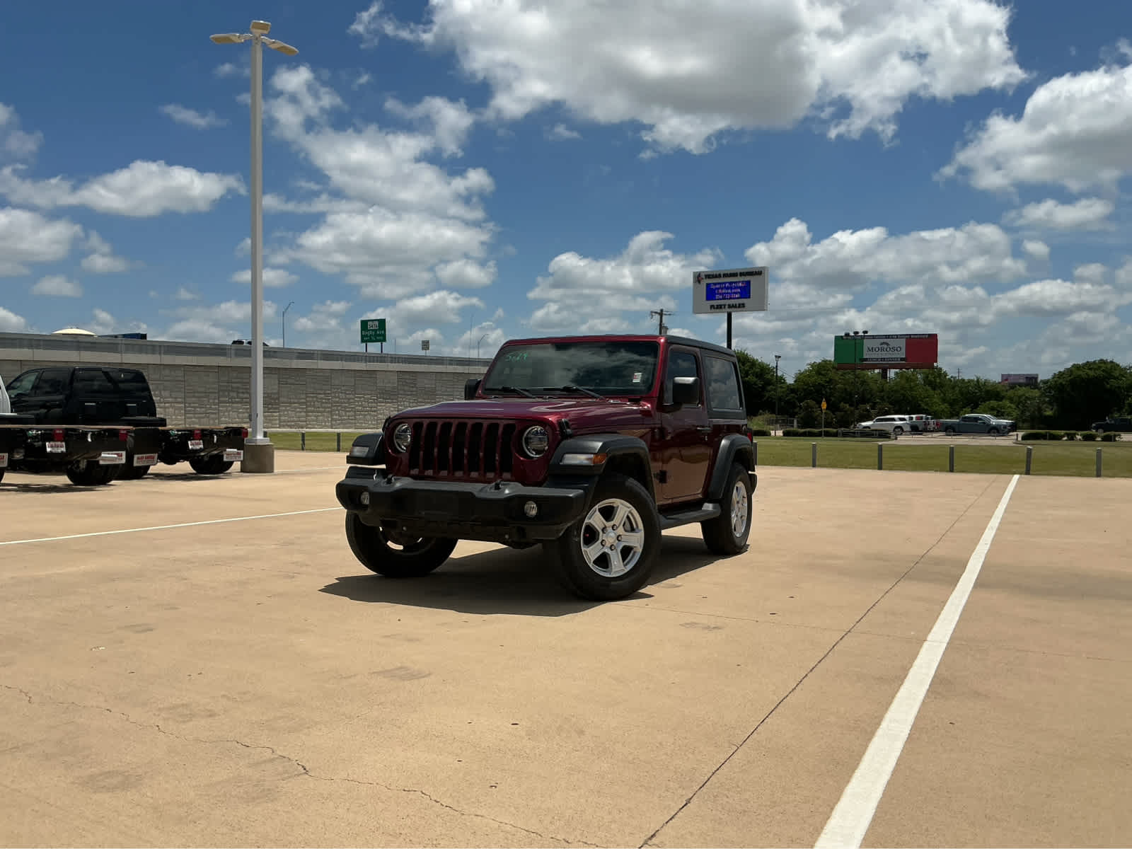 Used Car 2022 Jeep Wrangler  Sport S For Sale Under $35,000 In Waco, Texas