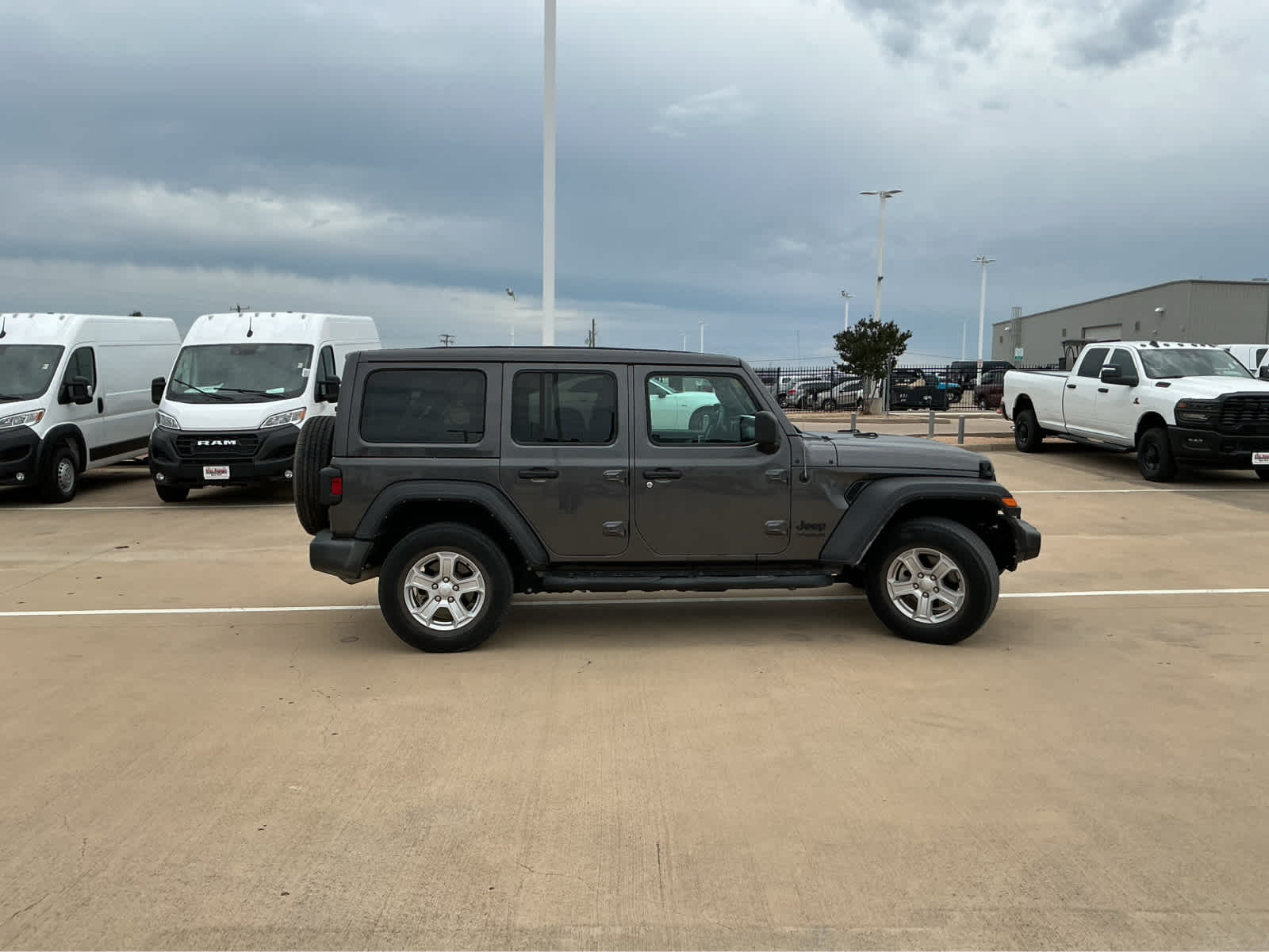 used 2022 Jeep Wrangler car, priced at $34,175