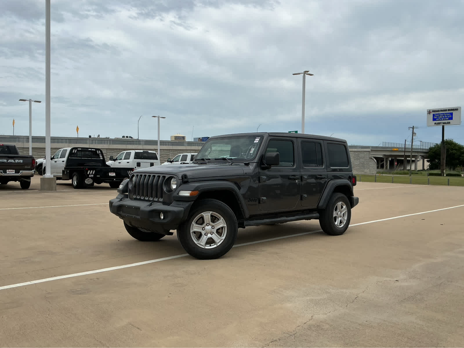 used 2022 Jeep Wrangler car, priced at $34,175