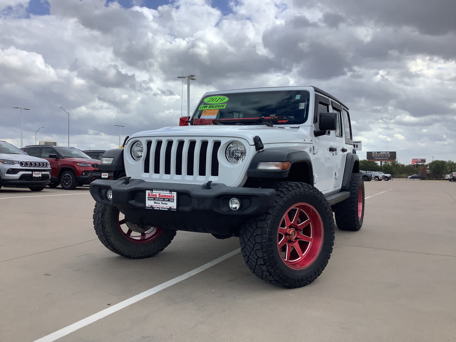 Used Car 2019 Jeep Wrangler Unlimited  Sport S For Sale Under $35,000 In Waco, Texas