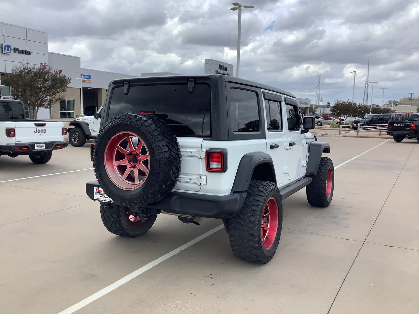 Used Car 2019 Jeep Wrangler Unlimited  Sport S For Sale Under $35,000 In Waco, Texas