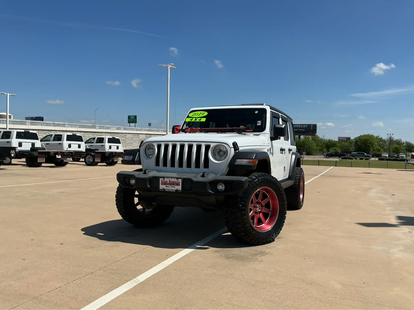 Used Car 2019 Jeep Wrangler Unlimited  Sport S For Sale Under $30,000 In Waco, Texas