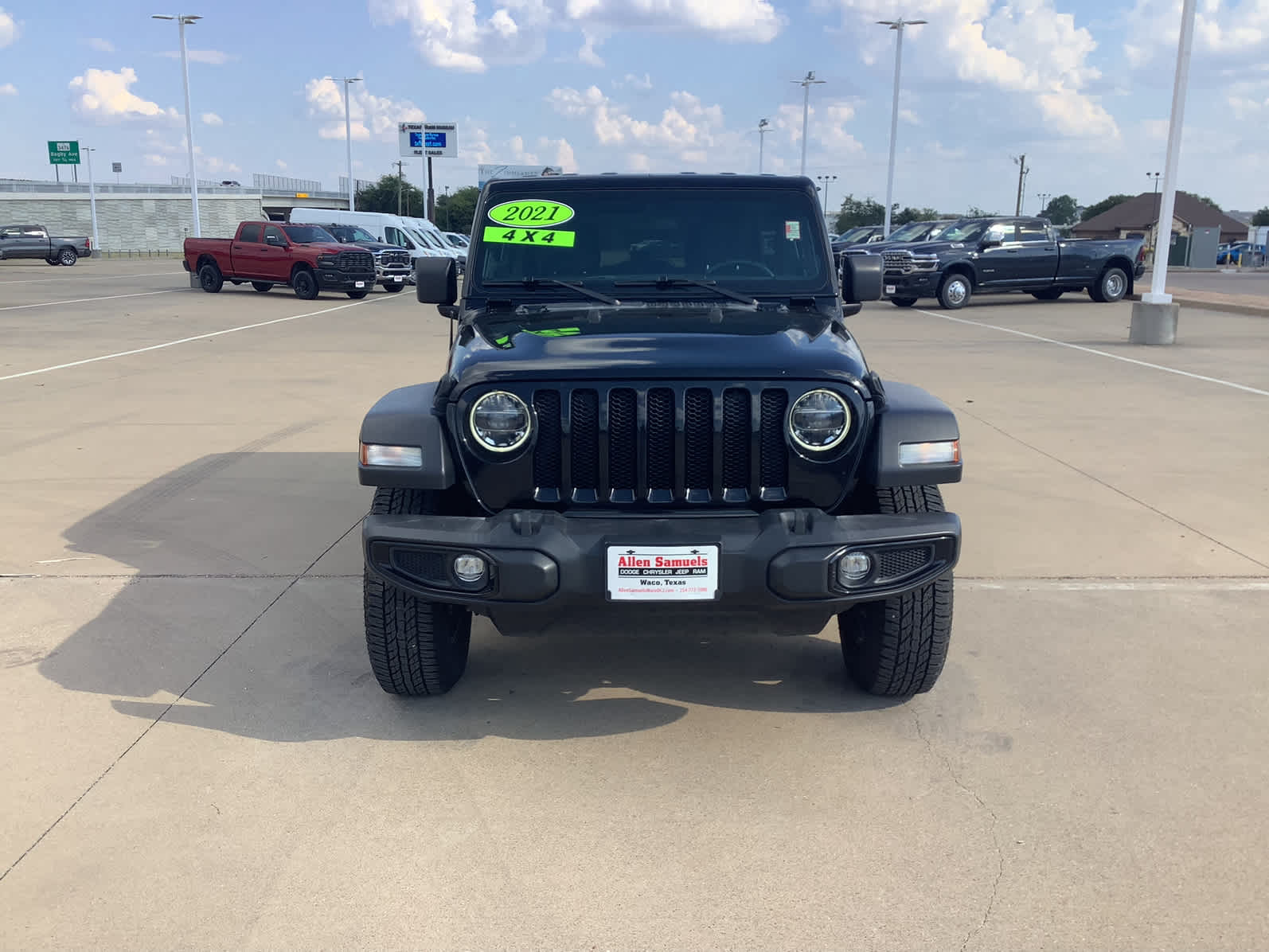 Used Car 2021 Jeep Wrangler  Unlimited Willys For Sale Under $35,000 In Waco, Texas
