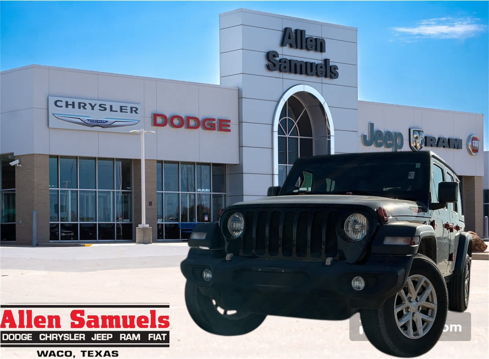 Used Car 2023 Jeep Wrangler  Sport S For Sale Under $40,000 In Waco, Texas