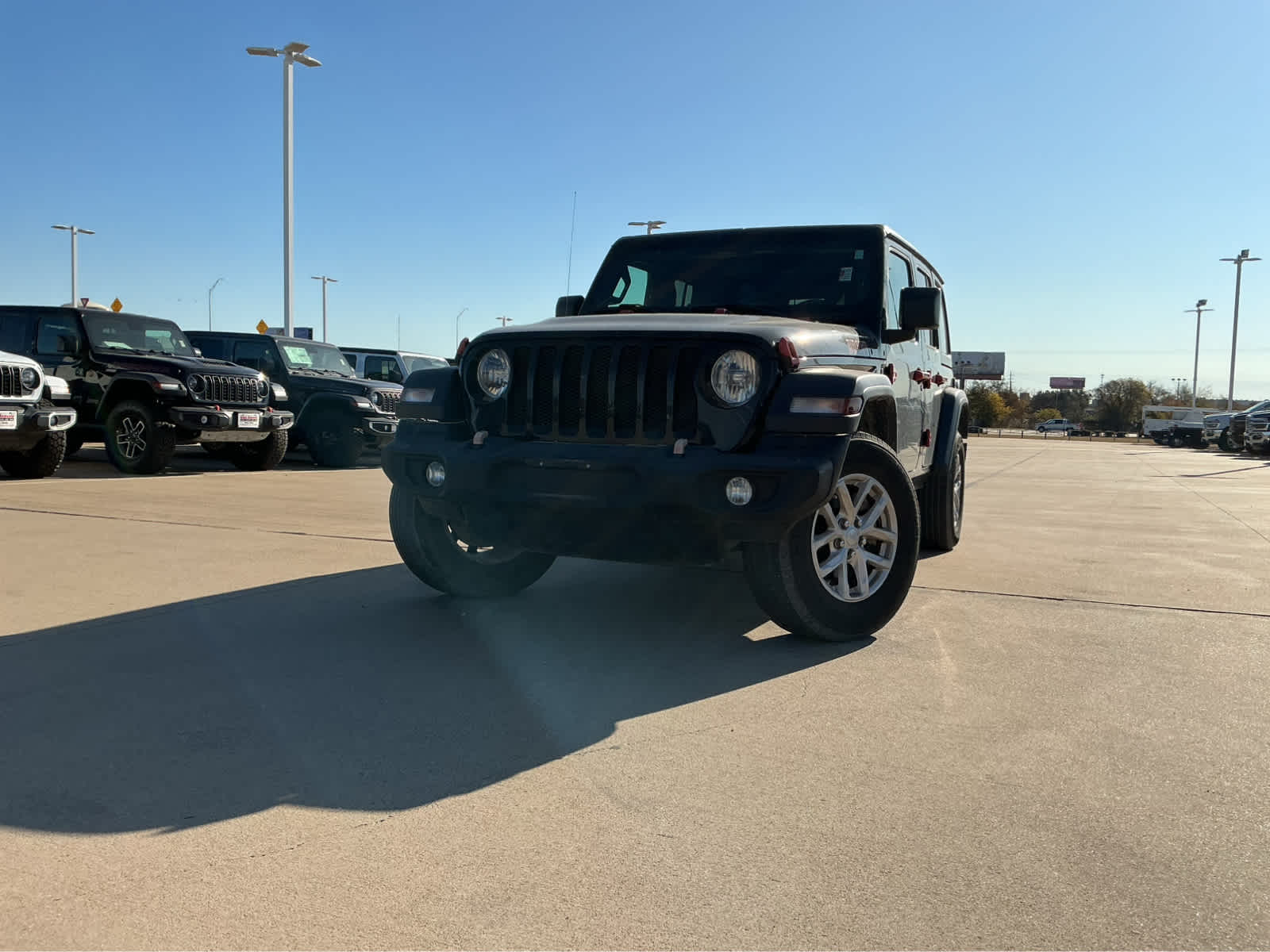 Used Car 2023 Jeep Wrangler  Sport S For Sale Under $40,000 In Waco, Texas