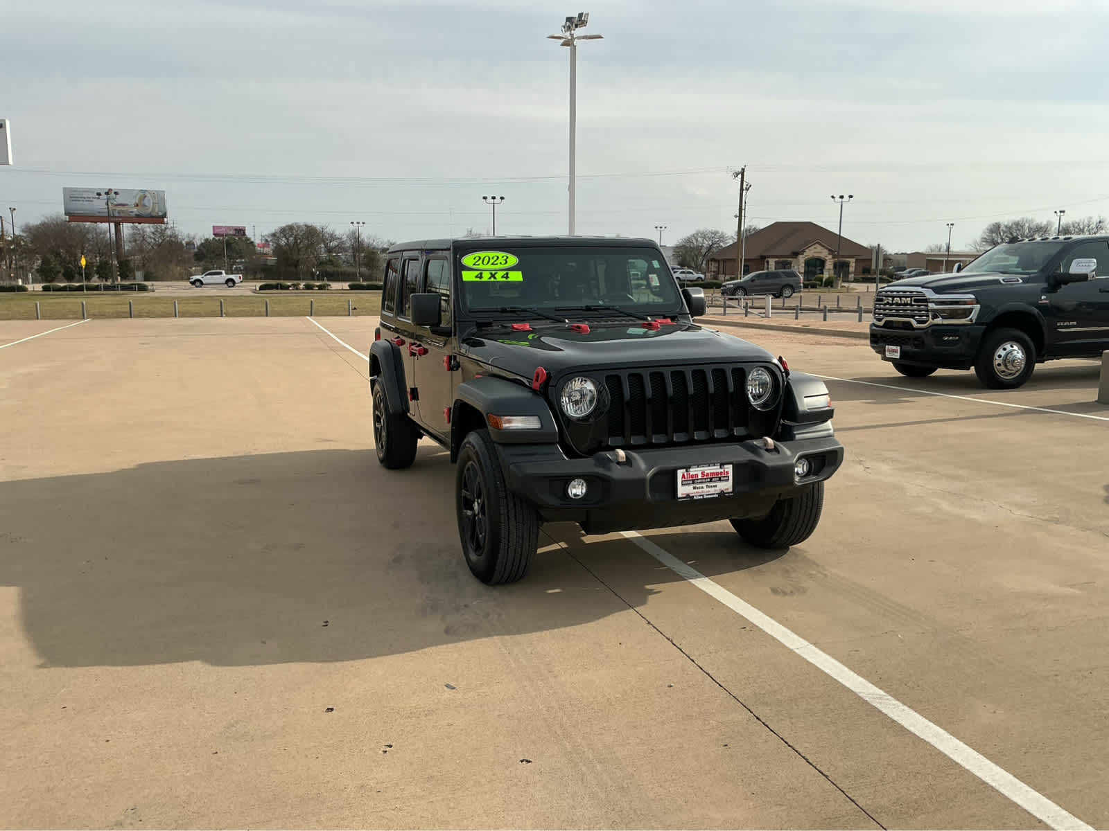 Used Car 2023 Jeep Wrangler  Sport S For Sale Under $35,000 In Waco, Texas