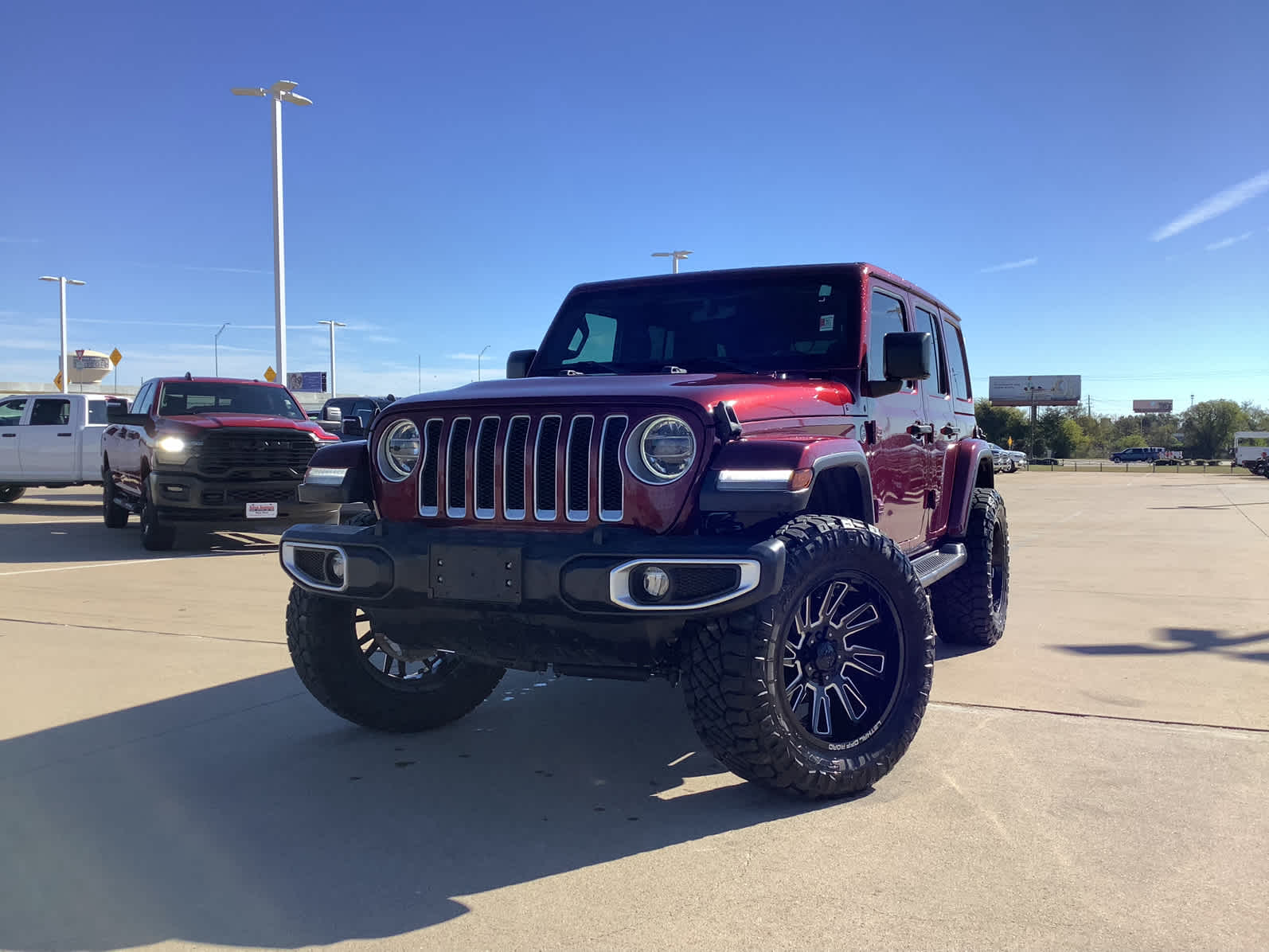 Used Car 2021 Jeep Wrangler  Unlimited Sahara For Sale Under $40,000 In Waco, Texas