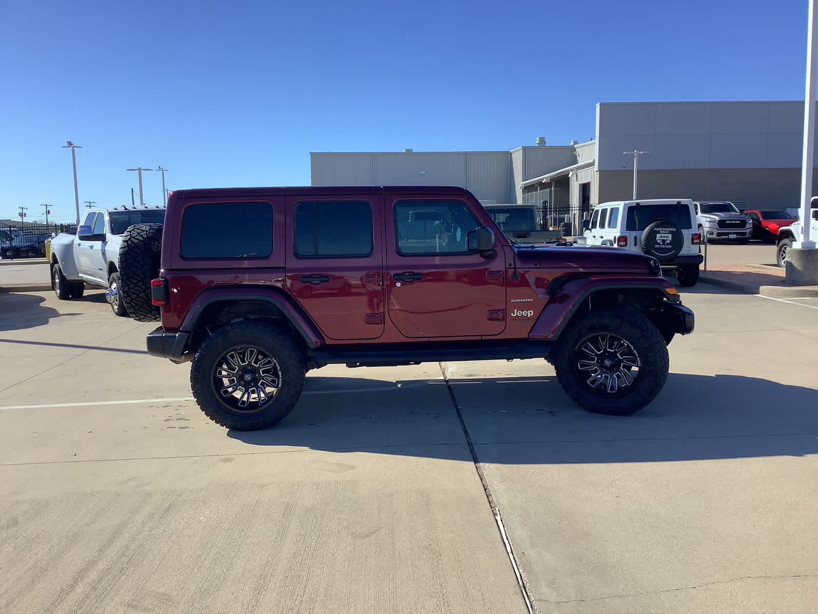 Used Car 2021 Jeep Wrangler  Unlimited Sahara For Sale Under $40,000 In Waco, Texas