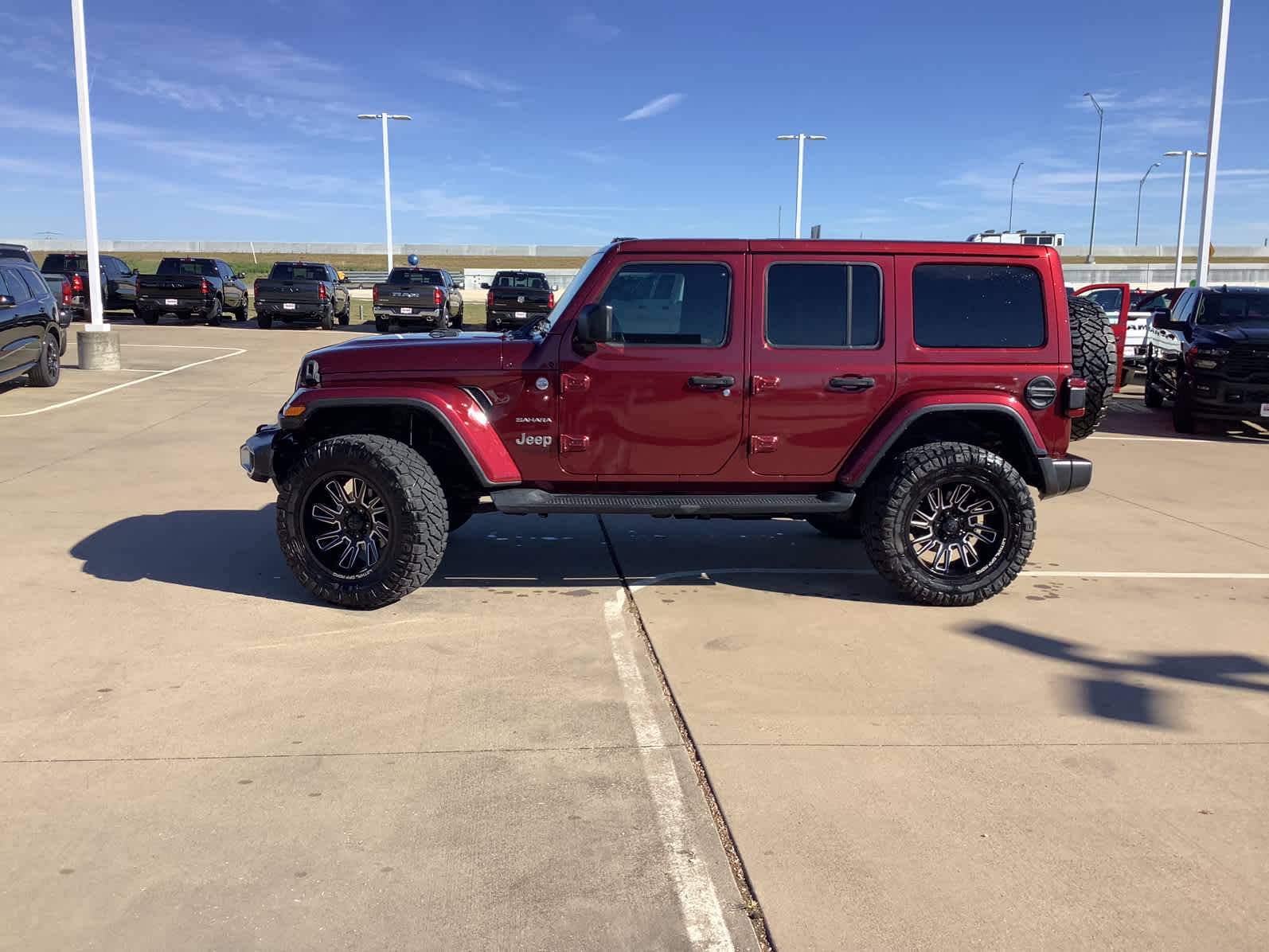 Used Car 2021 Jeep Wrangler  Unlimited Sahara For Sale Under $40,000 In Waco, Texas